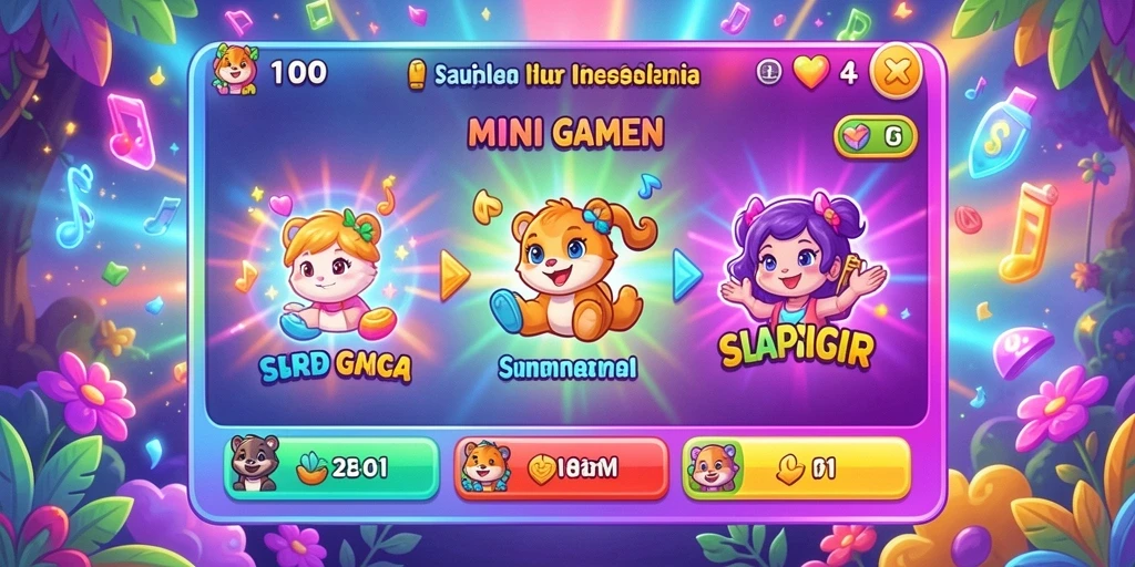 Berbagai permainan menarik yang dapat dipilih sesuai selera.