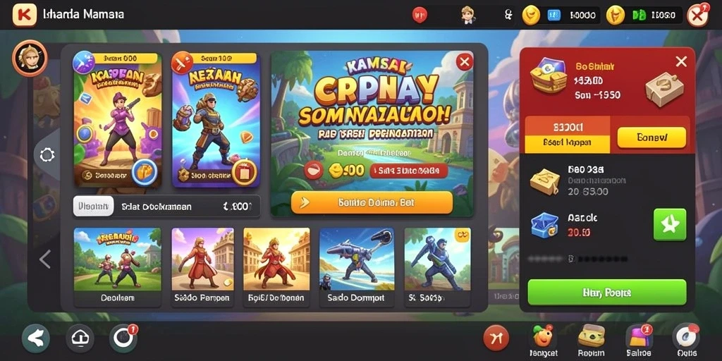 Mode multi-pemain yang seru dan menyenangkan.